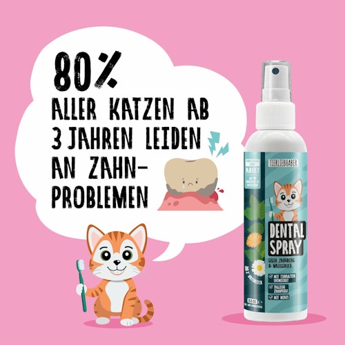 Tierliebhaber Dentalspray für Katzen
