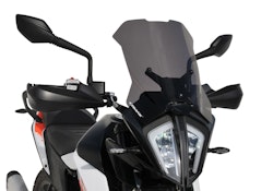 ERMAX Windschutzscheibe Acrylic durchsichtig Grau getönt für KTM 390 Adventure