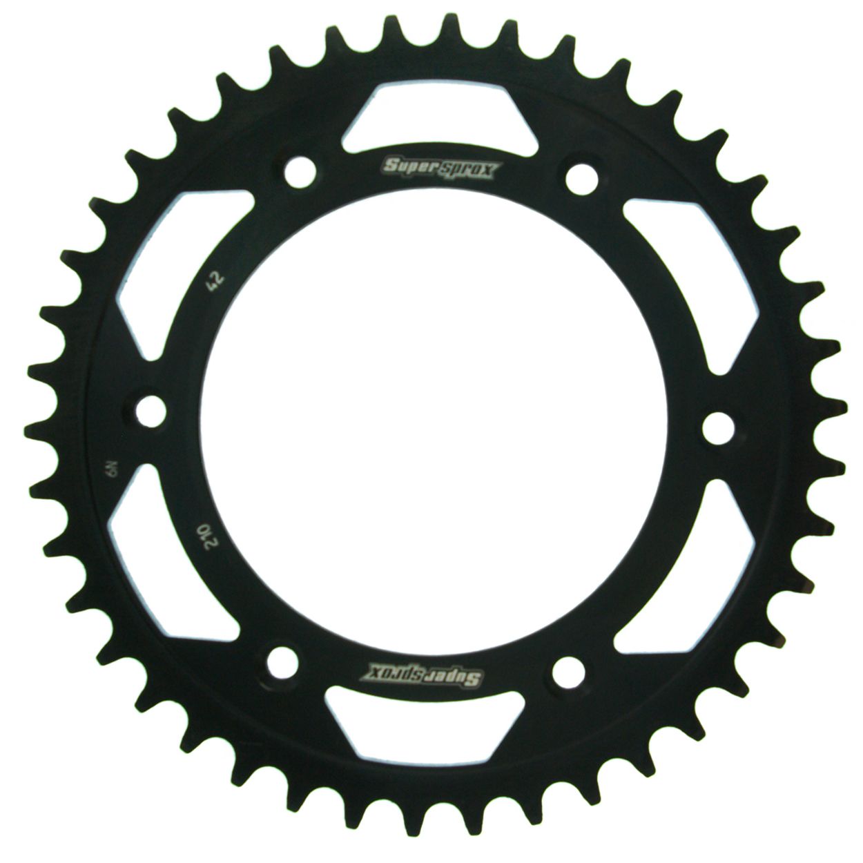 Supersprox Stahl-Kettenrad 520 42Z (Schwarz)