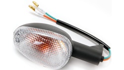 Vicma Blinker vorne rechts und hinten links, Blinker Weiß, oval, für 125 SX, 125 SM/SM, Gangsta/SM