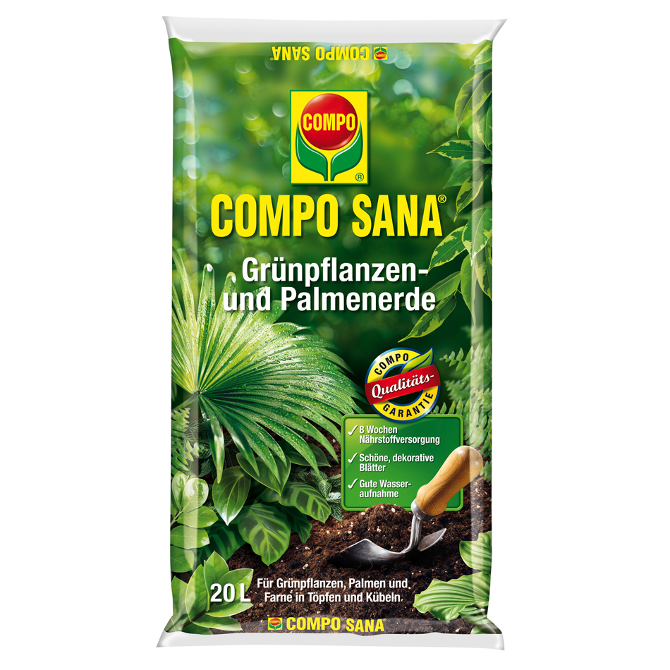 COMPO SANA® Grünpflanzen- und Palmenerde 20 L