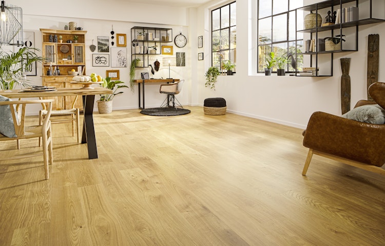 Handmuster KWG Madeira Eiche select natur Natur-Designboden Landhausdiele 181,5x20 cm