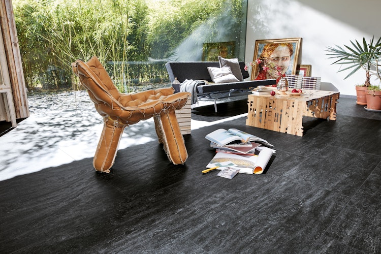 HANDMUSTER MEISTER Designboden MeisterDesign. flex DB 400 Black Lava 7323