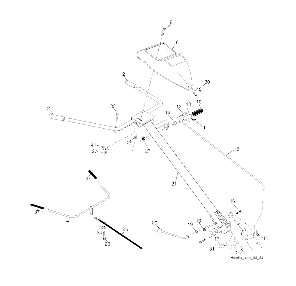 Explosionszeichnung Ersatzteile