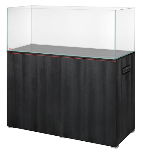 EHEIM clearscape nero Aquarium mit Unterschrank