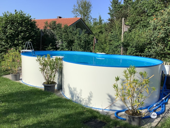 Summer Fun Achtform Aufstellbeckenset Classic 525x320x120cm