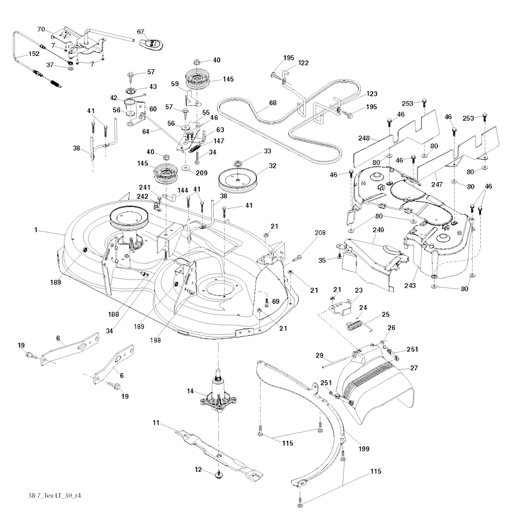 Explosionszeichnung Ersatzteile