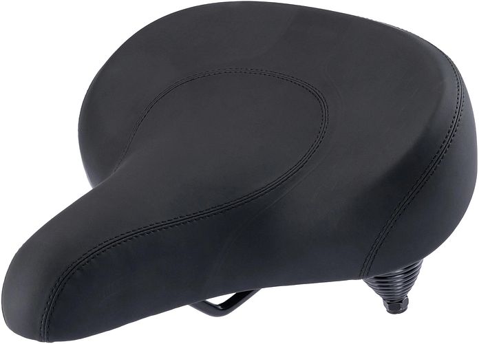 CONTEC Sattel Majestic schwarz Maße (L x B) 267 x 257 mm
