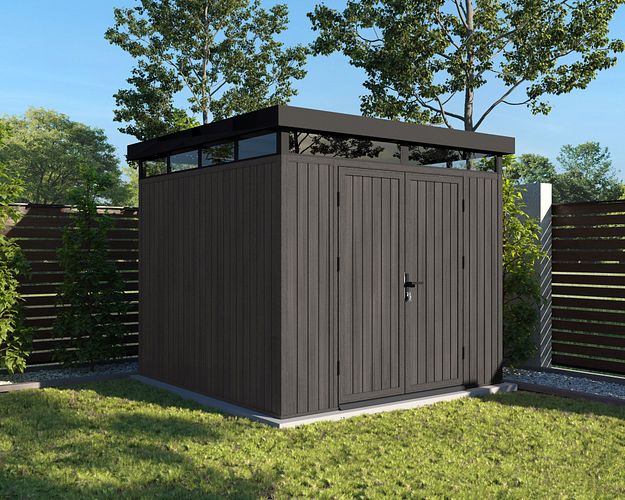 NewTechWood WPC Gartenhaus Cella 88 - 21 mm