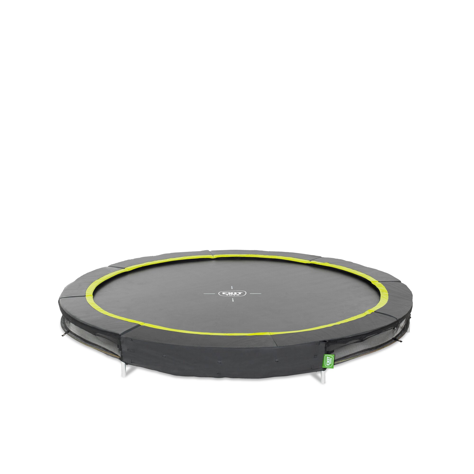EXIT Silhouette sports Bodentrampolin Ø 305 cm schwarz