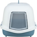 Vorschaubild TRIXIE Katzentoilette Primo XXL Top, mit Haube, 56 × 47 × 71 cm, blau/weiß