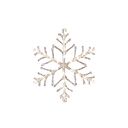 Vorschaubild Konstsmide Weihnachtsbeleuchtung  LED Acryl Schneeflocke, 24 warmweiße Dioden