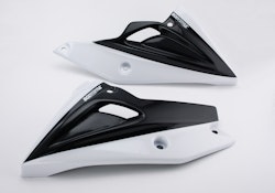 BODYSTYLE Sportsline Bugspoiler ABS Kunststoff weiß/schwarz für KAWASAKI Z900, Z900 (70 kW)