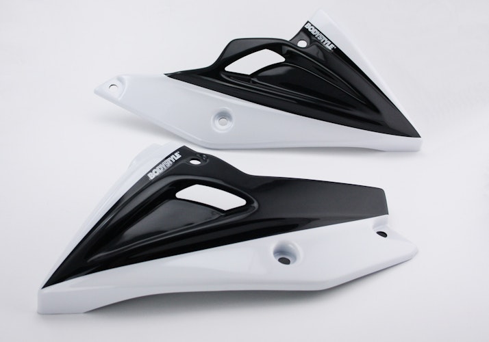 BODYSTYLE Sportsline Bugspoiler ABS Kunststoff weiß/schwarz für KAWASAKI Z900, Z900 (70 kW)