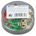 Kopp Aderendhülsen verzinnt, mit Kragen, Sortimentsbox, 4 - 16mm²