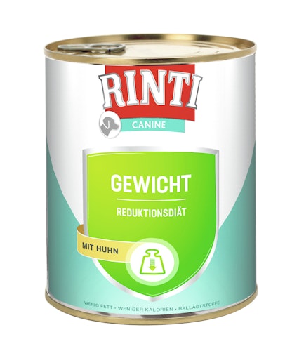 RINTI Canine 800g Dose Hundenassfutter Diätnahrung