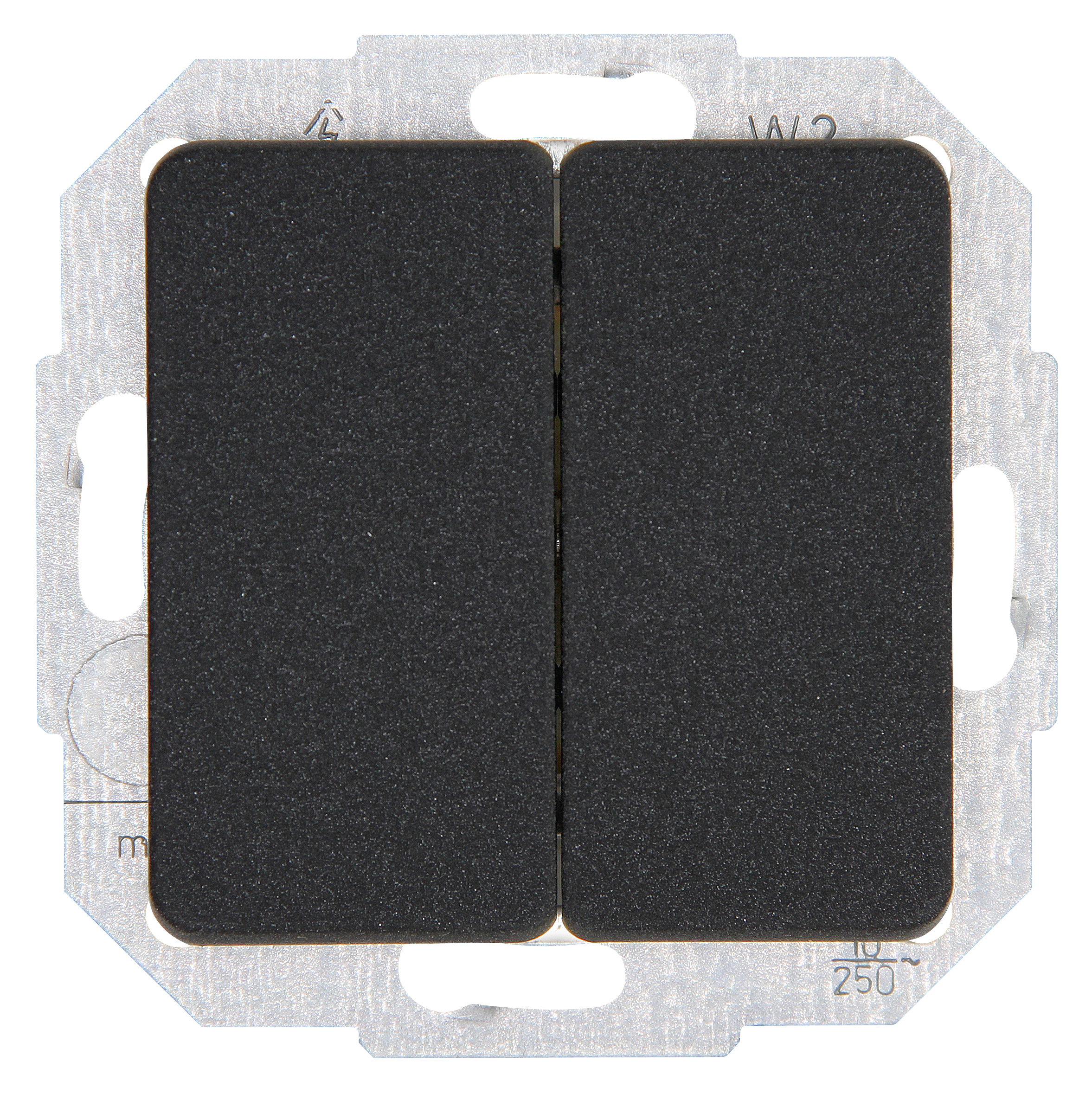 Kopp Serienschalter MILANO anthrazit