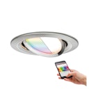 Vorschaubild Paulmann LED Einbauleuchte Smart Home Nova Plus Coin schwenkbar