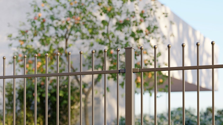 dz Schmuckzaunset Residenz select+ DAVOS mit Pfosten RS+