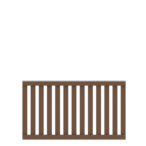 TraumGarten Vorgartenzaun Raja WPC 149x85 cm