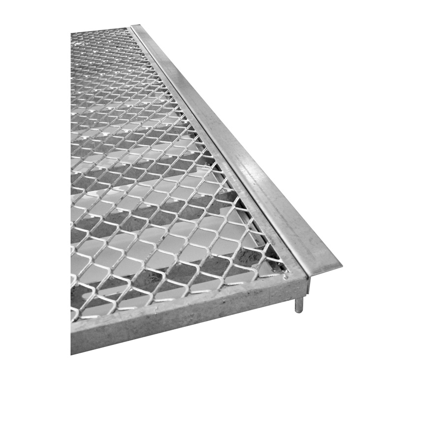 ACO Adapterwinkel für Lichtschachtroste Tiefe 40 cm-Länge 104 cm-20x230mm