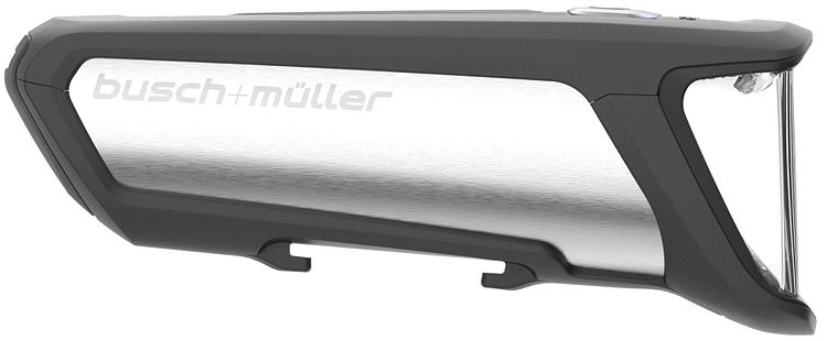 Busch + Müller Leuchten-Set Ixon Core 2 schwarz mit Netzteil und Ladekabel