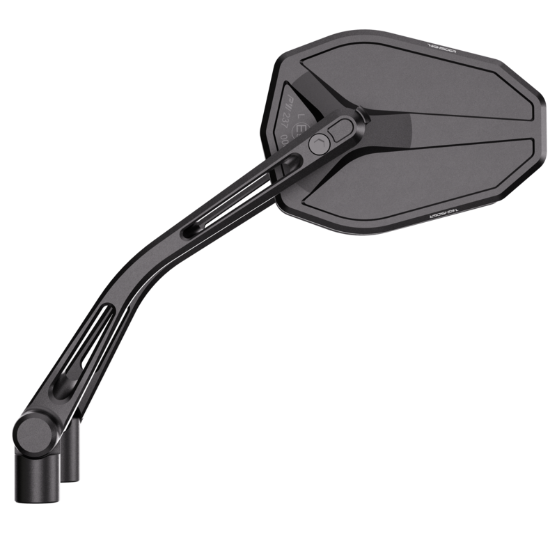 HIGHSIDER pro Spiegel Victory-Slim Schwarz (Paar)