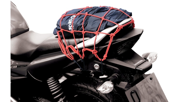 Oxford Gepäcknetz rot, 30 x 30 cm, Gepäcknetz Stark elastisches Gepäcknetz