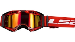 LS2 Crossbrille Aura Pro – Schwarz/Rot