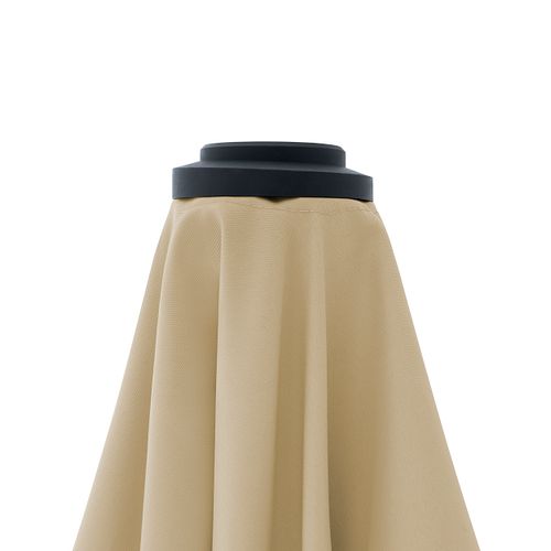 doppler Mittelmastschirm LIFE 180 Lift, Aluminium Anthrazit / 100 % Polyester 180 g/m²
