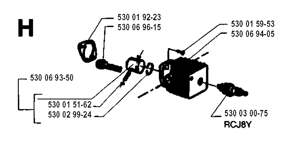 Explosionszeichnung Ersatzteile