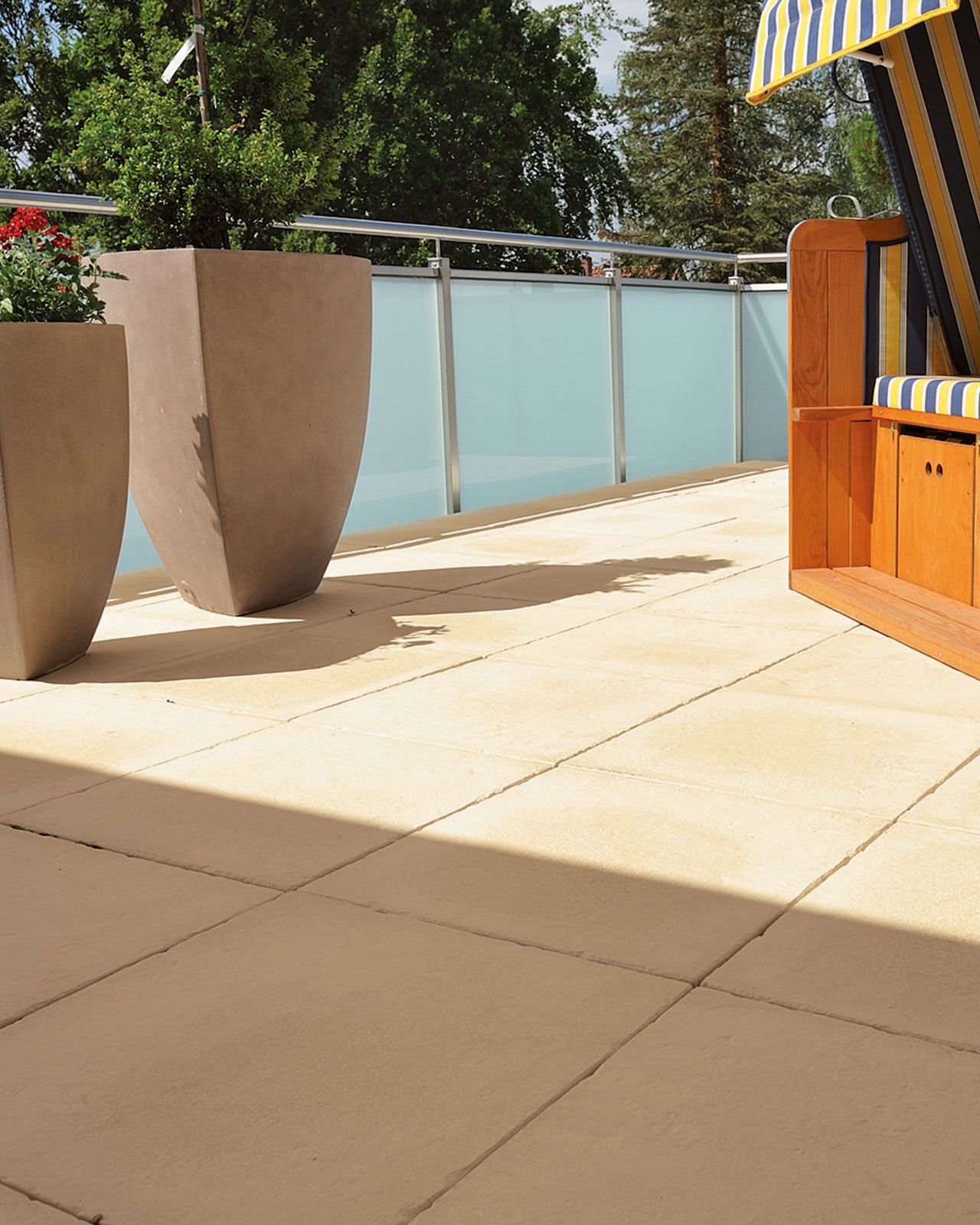WESERWABEN® Terrassenplatten Solum 49,5 x 49,5 x 3,2 cm