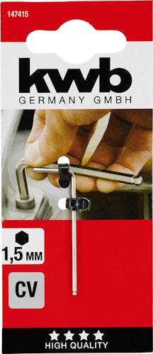 kwb Stiftschlüssel CV 6kt 1,5 SB 147415
