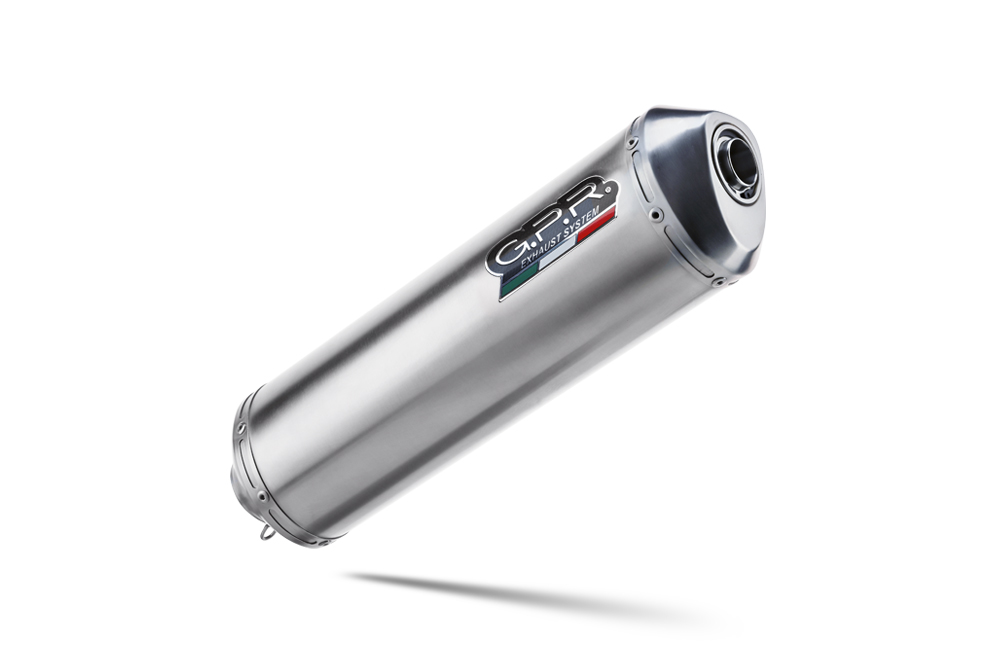 GPR Endschalldämpfer Moto GuzziStelvio 1200 8V 2011/17 SATINOX SP