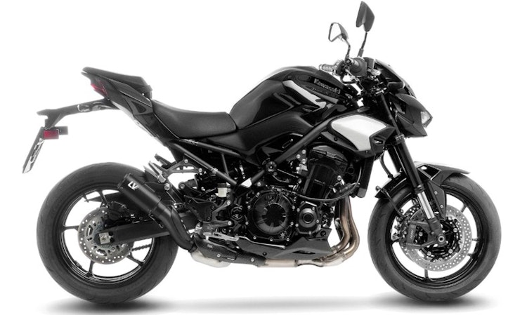 LEOVINCE Slip -On Schalldämpfer SBK LV Corsa S Full Black Edition  für Kawasaki Z900