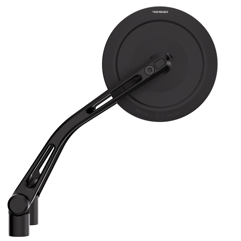 HIGHSIDER pro Spiegel Montana-Slim Schwarz (Paar)