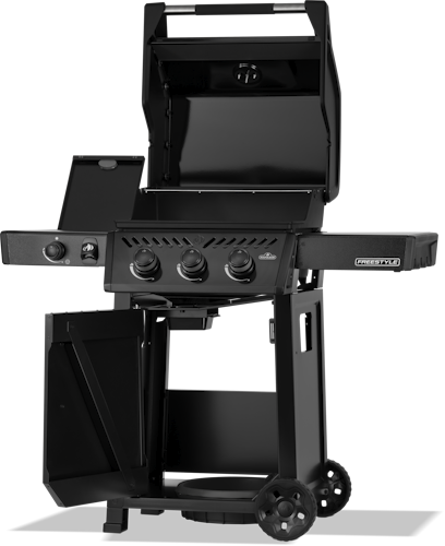 Napoleon Freestyle 365, 3 Hauptbrenner, Seitenbrenner und Tür, Schwarz