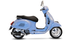 LeoVince Komplettanlage Edelstahl SBK NERO für PIAGGIO VESPA GTS 125/150 mit Katalysator