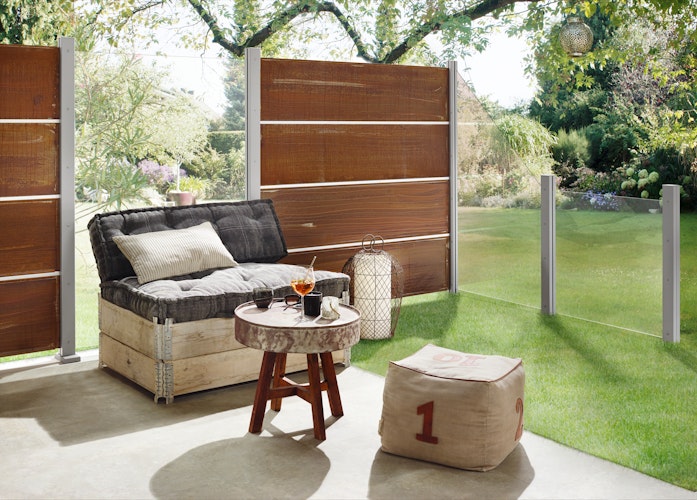 Traumgarten SYSTEM Board XL Zaun-Set 1780 x 1800 mm 