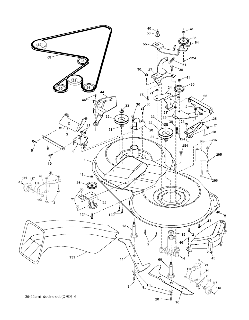 Explosionszeichnung Ersatzteile