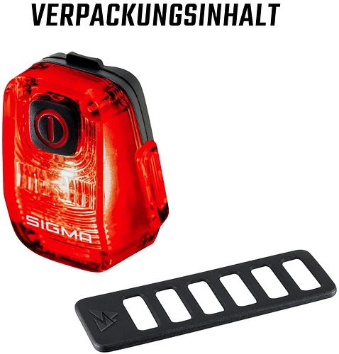Sigma Sport Rücklicht Hiro 10 schwarz