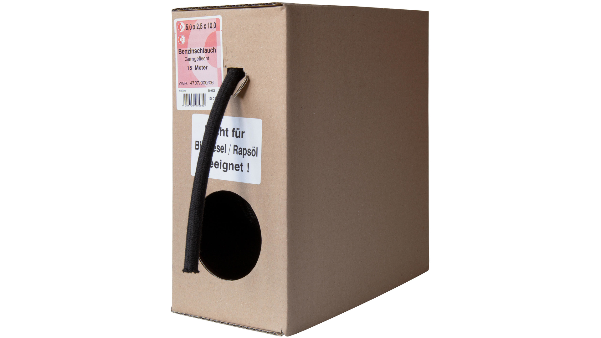Dresselhaus Kraftstoffschlauch 3, 7 x 7, 0 mm (20 m Spule im Karton)