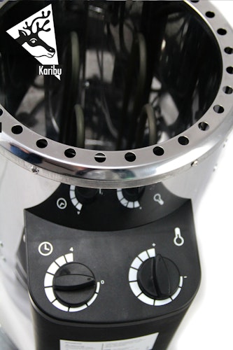 Karibu Saunaofen 3,6 kW Plug & Play finnisch mit integrierter Steuerung