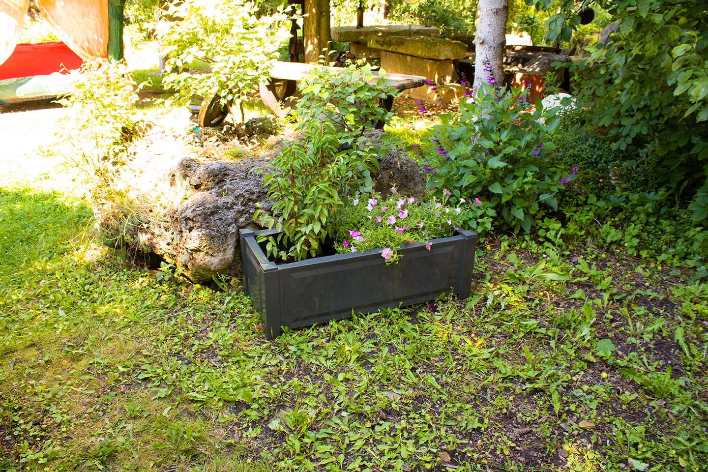 Thumbnail - KHW Pflanzkasten rechteckig, anthrazit