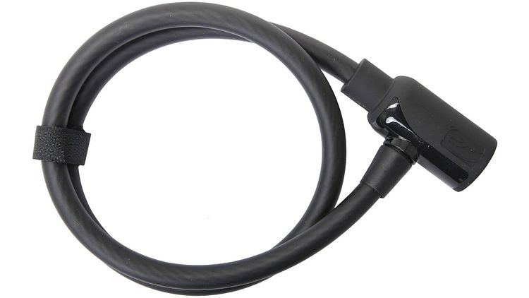 CONTEC Kabelschloss PowerLoc 85 cm schwarz Ø 12 mm, Sicherheitsstufe: 6