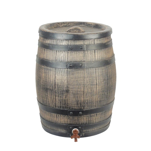 Ubbink Regenwassertank,Tonne rund (Modell Whiskey) - 50 l