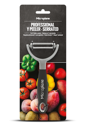 Microplane Profi Y-Schäler, gezahnt SPECIALTY Schwarz