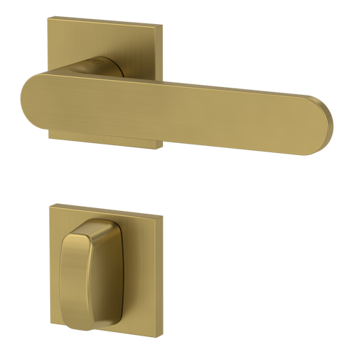 Griffwerk VAYA 291 AVUS fast2fix Fast2Fix Rosetten eckig WC Gold matt