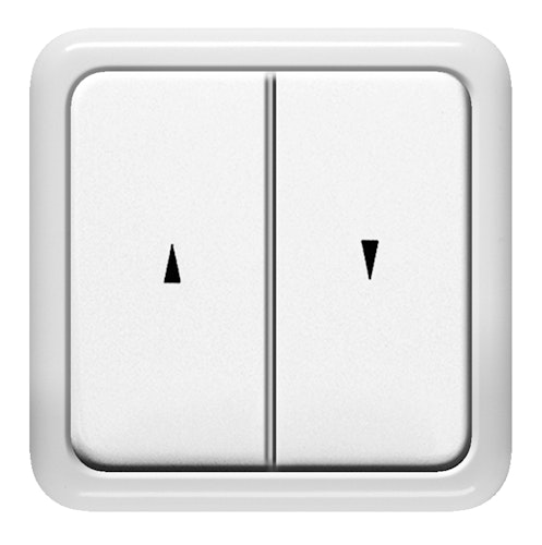 Schellenberg Schalter Rollladen UP inkl. Rahmen