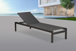 BEST Stapelliege CLEVELAND, Aluminium / Ergotex - Auslaufartikel